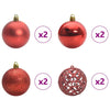 Juletre med 150 LED med stativ Rosa 120 cm PVC