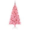 Juletre med 150 LED med stativ Rosa 150 cm PVC