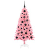 Juletre med 150 LED med stativ Rosa 150 cm PVC