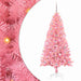 Juletre med 150 LED med stativ Rosa 150 cm PVC