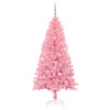Juletre med 150 LED med stativ Rosa 150 cm PVC