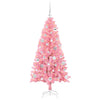 Juletre med 150 LED med stativ Rosa 150 cm PVC