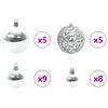 Juletre med 150 LED med stativ Rosa 150 cm PVC