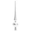Juletre med 150 LED med stativ Rosa 150 cm PVC