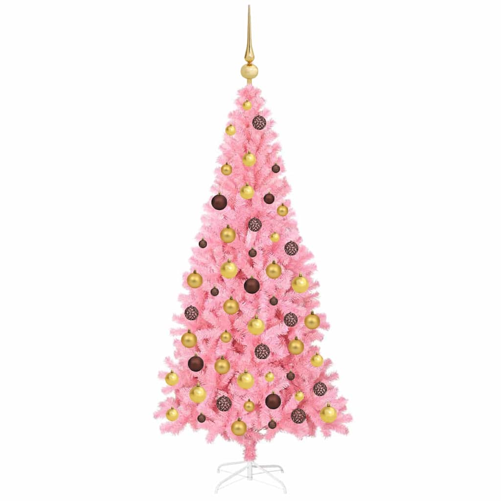 Juletre Rosa 180 cm PVC