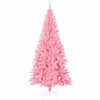 Juletre med 300 LED med stativ Rosa 180 cm PVC