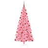 Juletre med 300 LED med stativ Rosa 180 cm PVC
