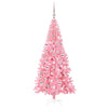 Juletre med 300 LED med stativ Rosa 180 cm PVC