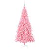 Juletre med 300 LED med stativ Rosa 180 cm PVC