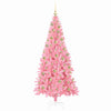Juletre med 300 LED med stativ Rosa 180 cm PVC