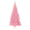 Juletre med 300 LED med stativ Rosa 180 cm PVC
