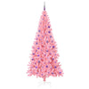 Juletre med 300 LED med stativ Rosa 180 cm PVC