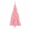 Juletre med 300 LED med stativ Rosa 240 cm PVC