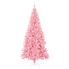 Juletre med 300 LED med stativ Rosa 240 cm PVC
