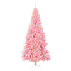 Juletre med 300 LED med stativ Rosa 240 cm PVC