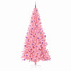 Juletre med 300 LED med stativ Rosa 240 cm PVC