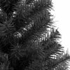 Juletre med 300 LED med stativ Svart 180 cm PVC