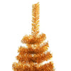 Juletre med 150 LED med stativ Gull 120 cm PET