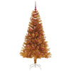 Juletre med 150 LED med stativ Gull 150 cm PET