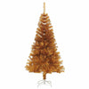 Juletre med 150 LED med stativ Gull 150 cm PET
