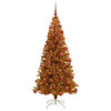 Juletre med 300 LED med stativ Gull 180 cm PET