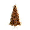 Juletre med 300 LED med stativ Gull 180 cm PET