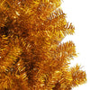 Juletre med 300 LED med stativ Gull 180 cm PET