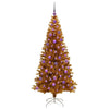 Juletre med 300 LED med stativ Gull 180 cm PET