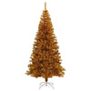Juletre med 300 LED med stativ Gull 180 cm PET