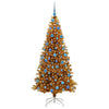 Juletre med 300 LED med stativ Gull 180 cm PET