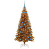 Juletre med 300 LED med stativ Gull 180 cm PET