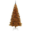 Juletre med 300 LED med stativ Gull 210 cm PET