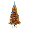 Juletre med 300 LED med stativ Gull 210 cm PET
