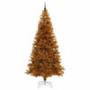 Juletre med 300 LED med stativ Gull 240 cm PET