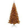 Juletre med 300 LED med stativ Gull 240 cm PET