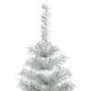Juletre med 150 LED med stativ sølv 150 cm PET