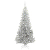 Juletre med 300 LED med stativ sølv 240 cm PET