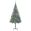 Kunstig juletre med 300 LED med stativ grønn 180 cm PVC og stål