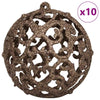 Kunstig Forhåndsopplyst Juletre grønn 210 cm PVC og metall