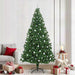 Kunstig juletre med 300 LED grønn 240 cm PVC og Stål og Plast