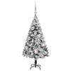 Kunstig juletre med 150 LED grønn 120 cm PVC og Stål og Plast