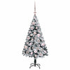 Kunstig juletre med 150 LED grønn 120 cm PVC og Stål og Plast