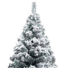 Kunstig juletre med 150 LED grønn 120 cm PVC og Stål og Plast