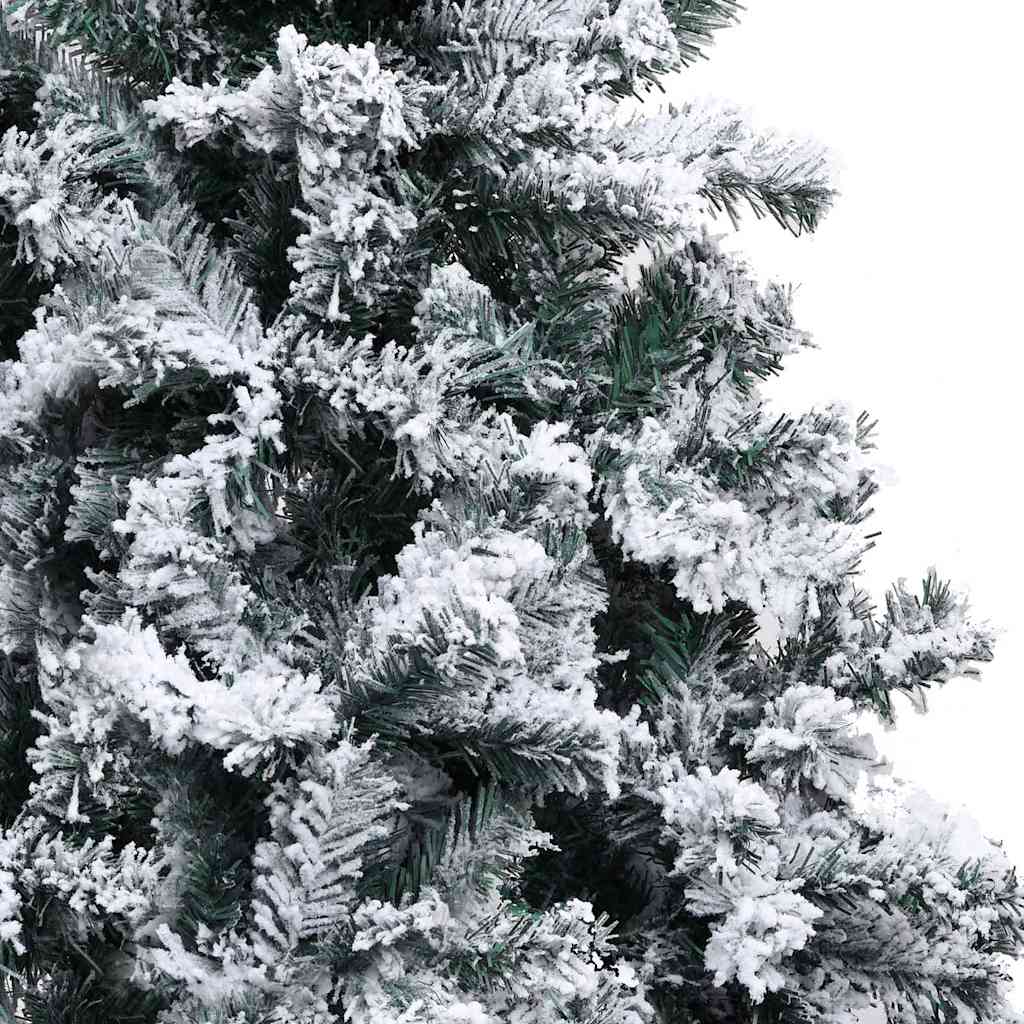 Kunstig juletre med 150 LED grønn 120 cm PVC og Stål og Plast