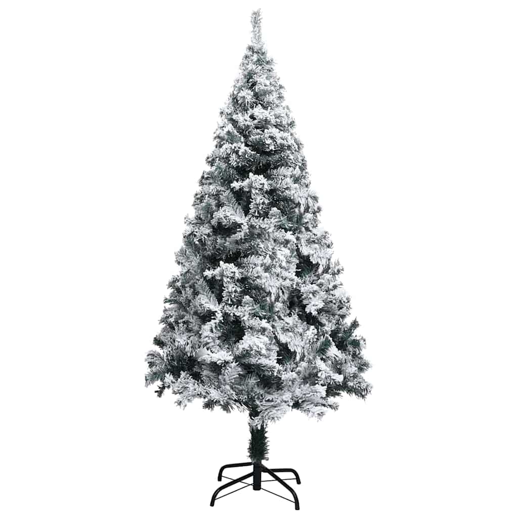 Kunstig juletre med 150 LED grønn 120 cm PVC og Stål og Plast