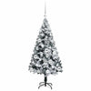 Kunstig juletre med 150 LED grønn 120 cm PVC og Stål og Plast