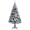 Kunstig juletre med 150 LED grønn 120 cm PVC og Stål og Plast