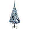Kunstig juletre med 150 LED grønn 120 cm PVC og Stål og Plast