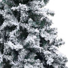 Kunstig juletre med 300 LED grønn 180 cm PVC og Stål og Plast