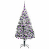 Kunstig juletre med 300 LED grønn 180 cm PVC og Stål og Plast